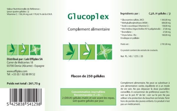 454 Glucoplex 250