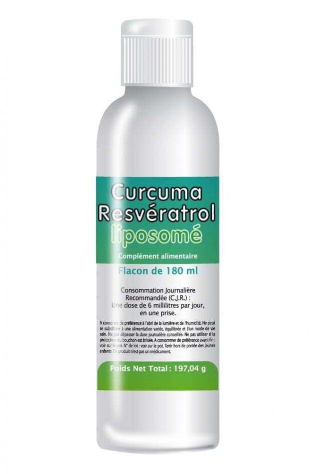 CURCUMA RESVERATROL LIPOSOMÉ 2 Curcuma Resveratrol Liposomé
