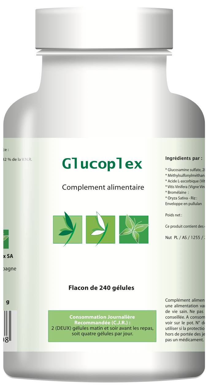 Glucoplex 240 2 Glucoplex 240 - Complément alimentaire naturel Labeffiplex
