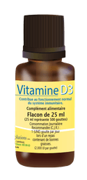 Vitamine D3 2 Vitamine D3 - Complément alimentaire naturel Labeffiplex