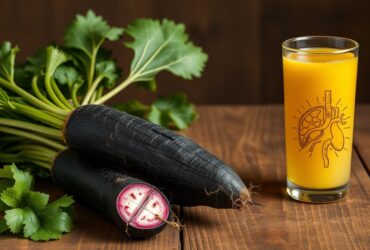 radis noir foie bienfaits drainage hépatique