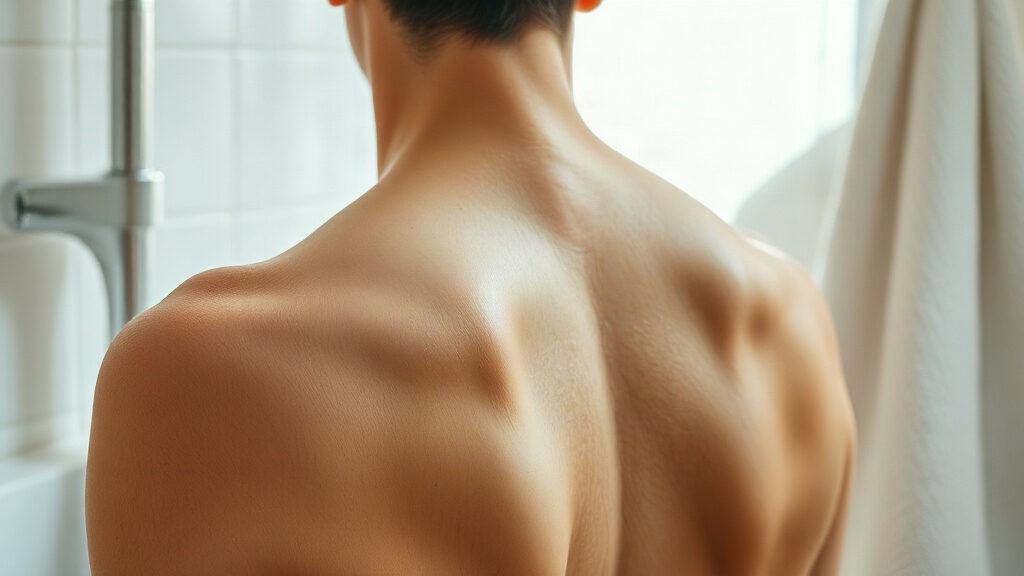 Boutons dans le dos : quels gestes adopter pour une peau nette 3 boutons dos peau nette soin quotidien